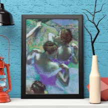 Die blauen Tänzer von Edgar Degas