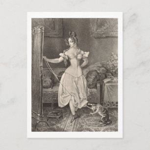 Die Bleibe Spitze, die von Alfred Leon Lemercier ( Postkarte