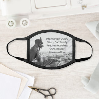 Die Blickout... Cotton & Poly Blend Facemask Mund-Nasen-Maske