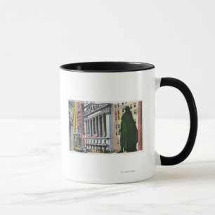 Die Blinds an der New Yorker Börse Tasse
