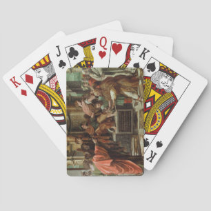 Die Blindung von Elymas (Cartoon für die Sixtinisc Spielkarten