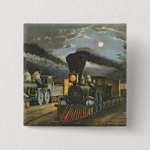 Die Blitz-Eilzüge, 1863 Button