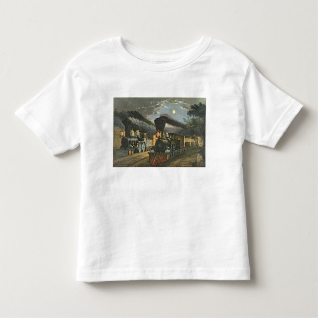 Die Blitz-Eilzüge, 1863 Kleinkind T-shirt (Vorderseite)