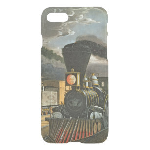 Die Blitz-Eilzüge, 1863 iPhone SE/8/7 Hülle