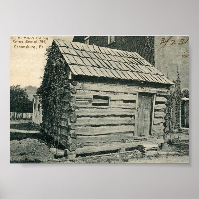 Die Blockhütte 1906 Poster (Vorne)