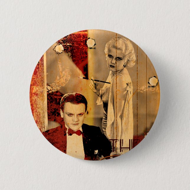 Die Blondine des Gangsters Button (Vorderseite)