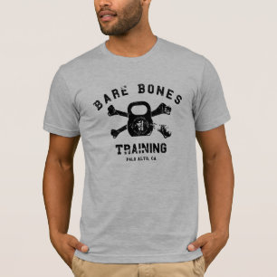 Die bloßen Knochen der Männer, die T - Shirt