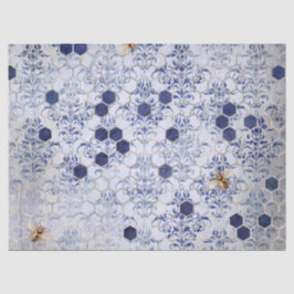 Die Blue Bee Serie Design 13 Gewebepapier Seidenpapier