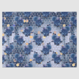 Die Blue Bee Serie Design 17 Gewebepapier Seidenpapier