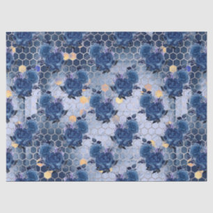 Die Blue Bee Serie Design 17 Seidenpapier