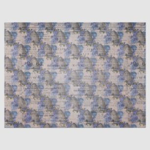 Die Blue Bee Serie Design 3 Seidenpapier