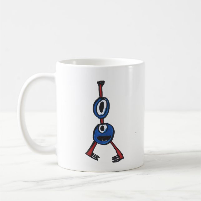 Die Blue Bug-Tasse Kaffeetasse (Links)
