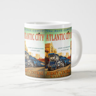 Die Blue Comet Train Jumbo-Tasse