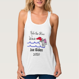 Die Blue Wave Demokrat wählt Joe Biden 2020 Tank Top
