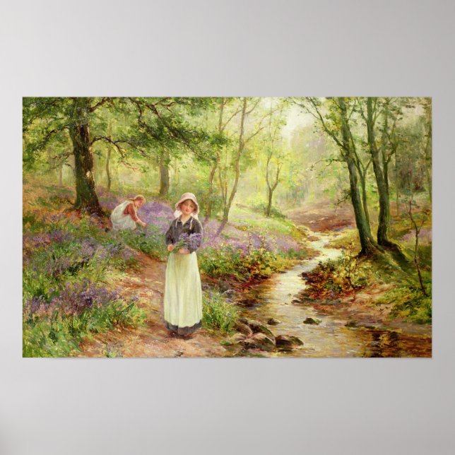 Die Bluebell Glade Poster (Vorne)