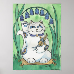 Die Bluebells klingeln auf der Viel Glück Poster