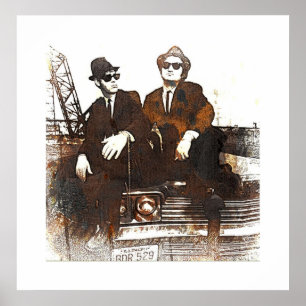 DIE BLUES BROTHERS POSTER