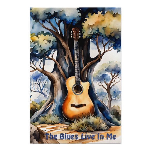 Die Blues lebt in mir Poster (Vorderseite)