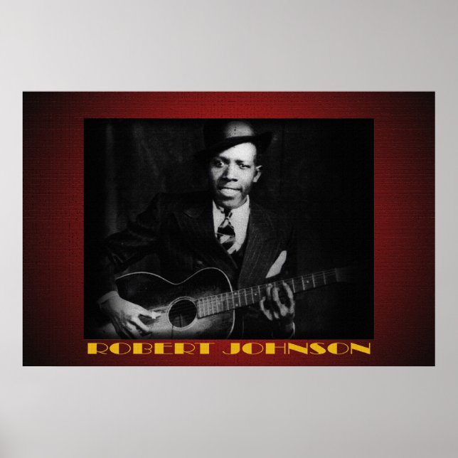 Die Blues von Robert Johnson 36 x 24 Poster (Vorne)