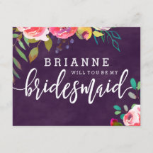 Die blühende schicke Blume wird meine Brautjungfra