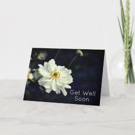 Die Blume des Anemone Garden werden bald gesund Karte
