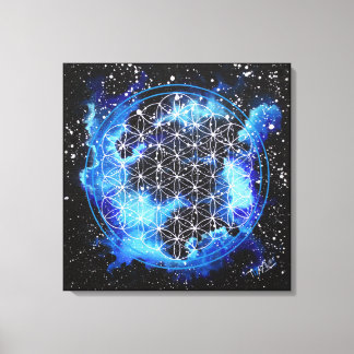 Die Blume des Lebens Leinwanddruck