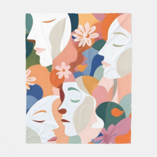 Die Blume Fleecedecke