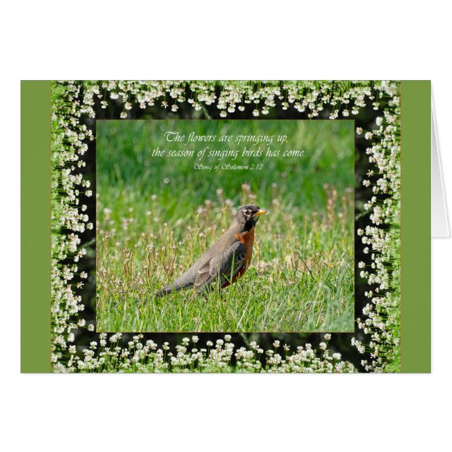 Die Blume lassen Parakaleo-Notizkarte entstehen (Vorderseite (Horizontal))