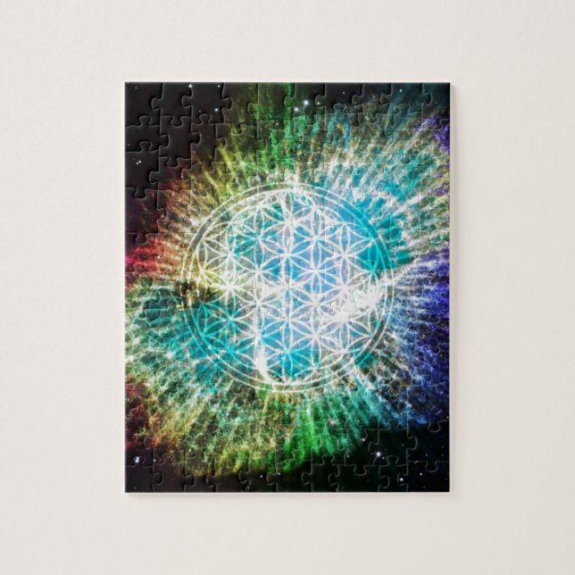 Die Blume Puzzle (Vertikal)