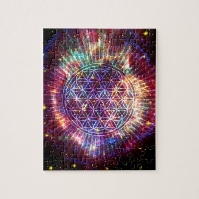 Die Blume Puzzle (Vertikal)