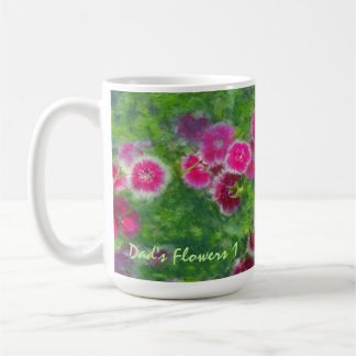 Die Blumen-Tasse 1 des Vaters Tasse