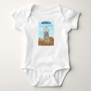 Die Blumenfelder von Carlsbad Kalifornien Baby Strampler