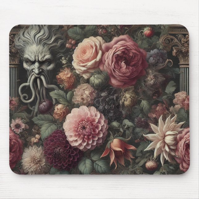 Die blutende Eater's Sermon - gotische barocke Blu Mousepad (Vorne)