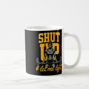 Die Bodybuilding der Schwindelfrauen Muscle Sa Kaffeetasse