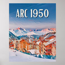 Die Bogen 1950 Skistation