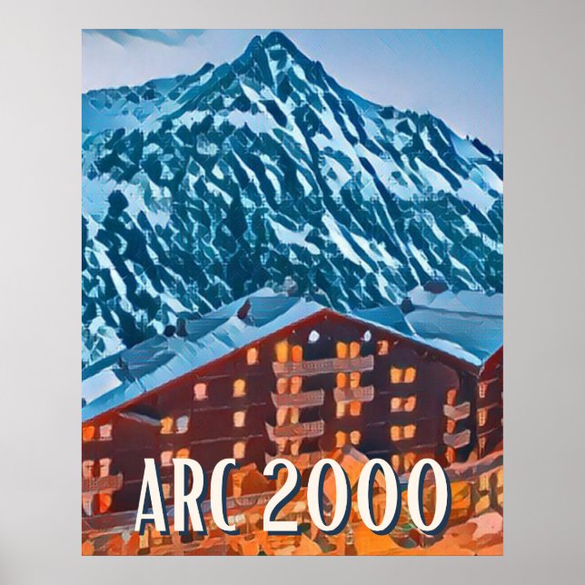 Die Bogen 2000 Skistation Poster (Vorne)