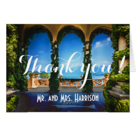 Die Bögen von Italien elegant danken Ihnen zu