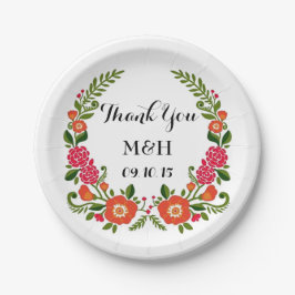 Die Bohemische Sommerkollektion Pappteller