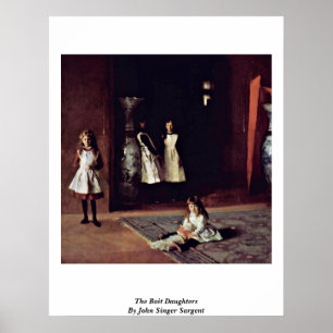 Die Boit-Töchter von John Singer Sargent Poster
