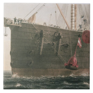 Die Boje starten am 8. August 1865 markieren Fliese