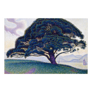 Die Bonaventure-Kiefer, Ölmalerei, Paul Signac Fotodruck