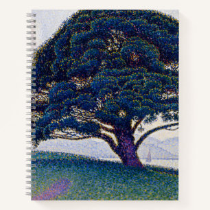 Die Bonaventure-Kiefer, Ölmalerei, Paul Signac Notizbuch