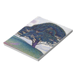 Die Bonaventure Pine - Paul Signac Notizblock