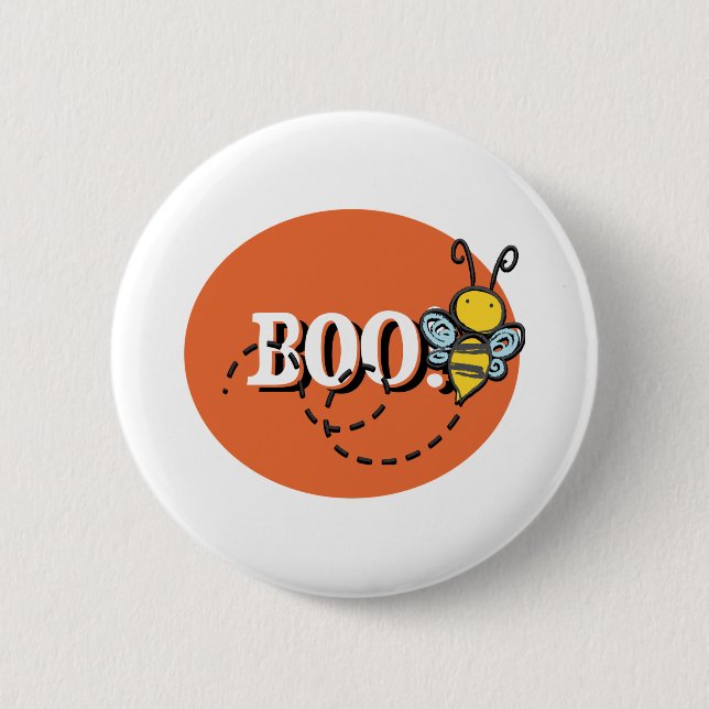 Die Boo-Biene Button (Vorderseite)