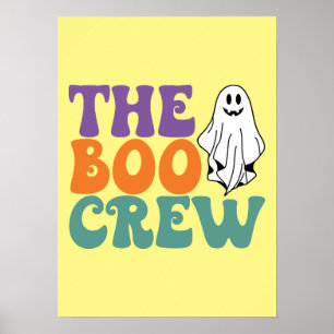 Die Boo-Crew - Geist - Witziges Halloween Poster