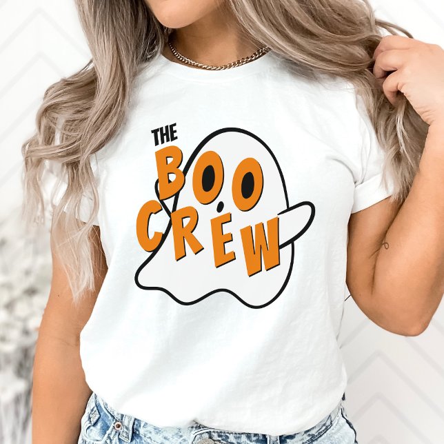 Die Boo-Crew Ghost-Familie Halloween T-Shirt (the boo crew Halloween shirt)