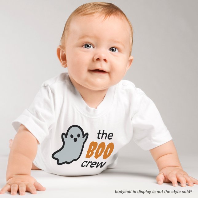 Die Boo-Crew Ghoul Halloween Baby T-shirt (Join 'The Boo Crew' with this cute ghost-themed baby tee!)