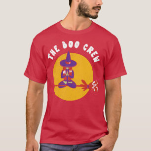 Die Boo Crew Halloween Hexe Lustiges Party-T-Shirt T-Shirt