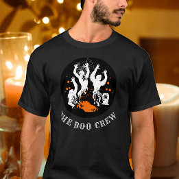 Die Boo Crew Halloween Zombies Familien-Matching T-Shirt