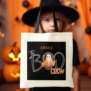 Die Boo-Crew heißt Black Orange Halloween Totttasc Tragetasche